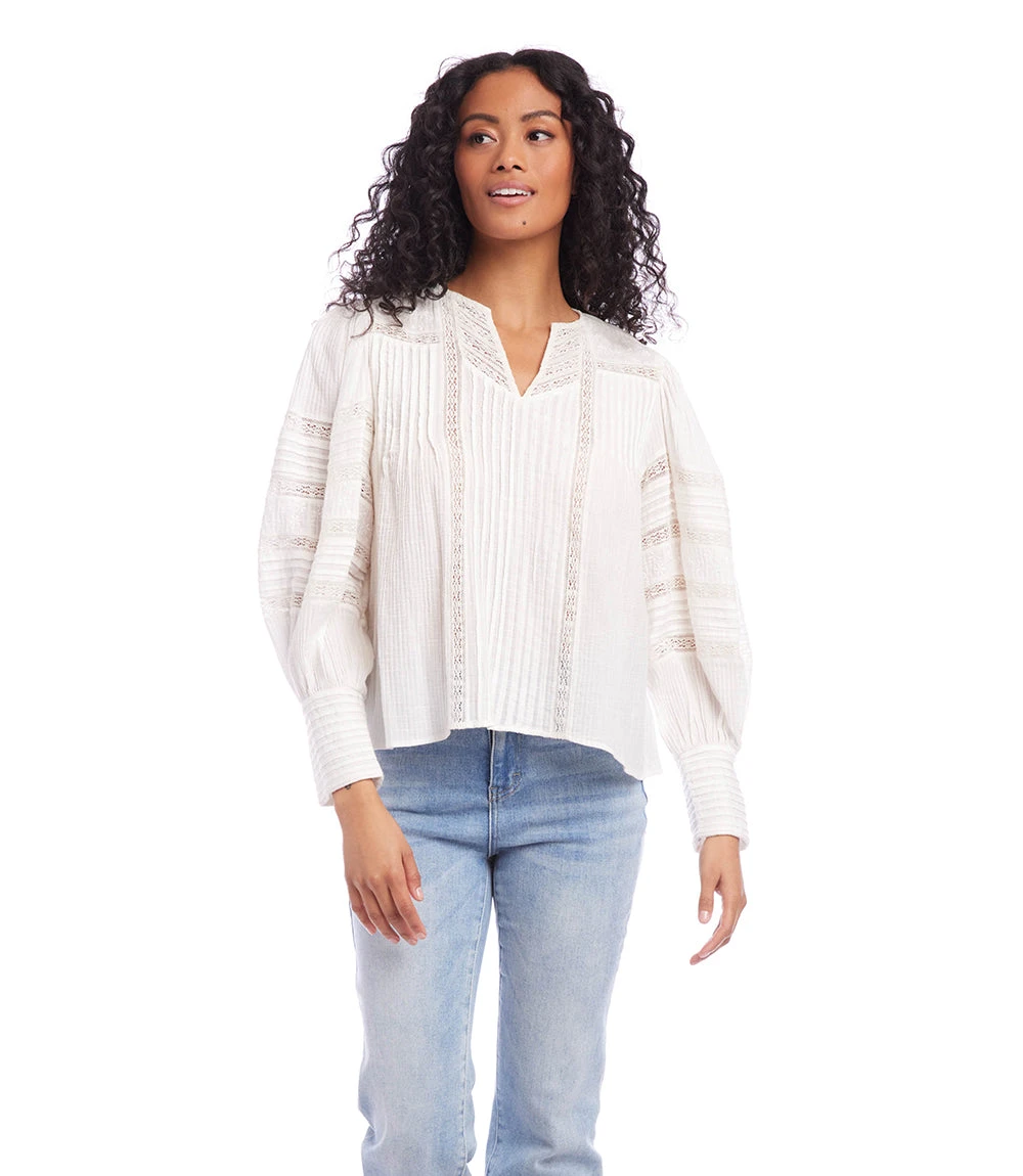 Blouson Sleeve Lace Top 7 Blouson Sleeve Lace Top - Image 7