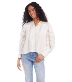 Blouson Sleeve Lace Top 15 Blouson Sleeve Lace Top -The Daily Drape Sales 1L70171 OWH 21636