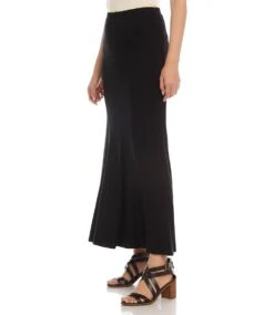 Pull On Maxi Flare Skirt -The Daily Drape Sales L13097 BLK 2996 c77dae99 066c 49c8 aade 5c97e605a600