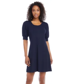 Erin A-Line Dress -The Daily Drape Sales L14290 navy 002 5dc9a4b7 1543 4279 8326 53a95b461c67