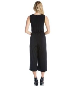 Tie-Front Jumpsuit -The Daily Drape Sales karenkane 2020 spring mailer L46132 BLK 005 57569536 37ed 40a9 82b5 51eccd8e68b3