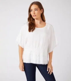 Embroidered Modern Sleeve Top 10 Embroidered Modern Sleeve Top -The Daily Drape Sales karenkane 2021 spring 2L65556 OWH 004