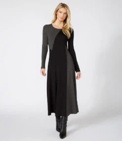 The Daily Drape Sales 32 Colorblock Dress