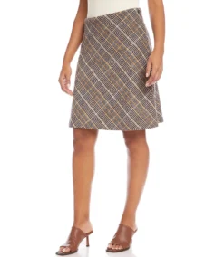 Bias Cut Glen Plaid Skirt 9 Bias Cut Glen Plaid Skirt -The Daily Drape Sales karenkane 2022 fall 3L10165 GPL 004