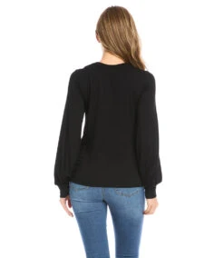 The Daily Drape Sales -The Daily Drape Sales karenkane 2022 fall 3L13183P BLK 2546