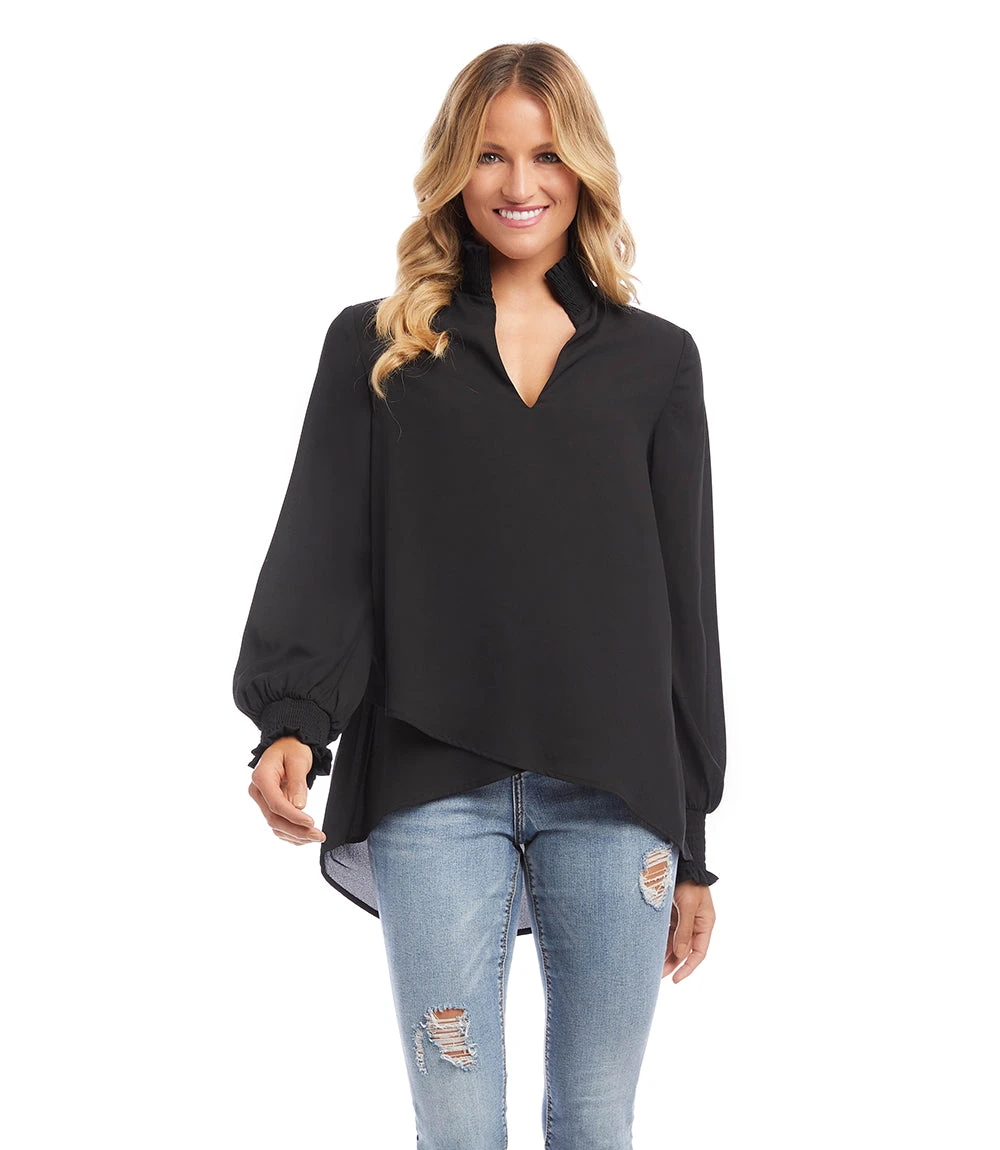 Smocked Crossover Top 1 Smocked Crossover Top