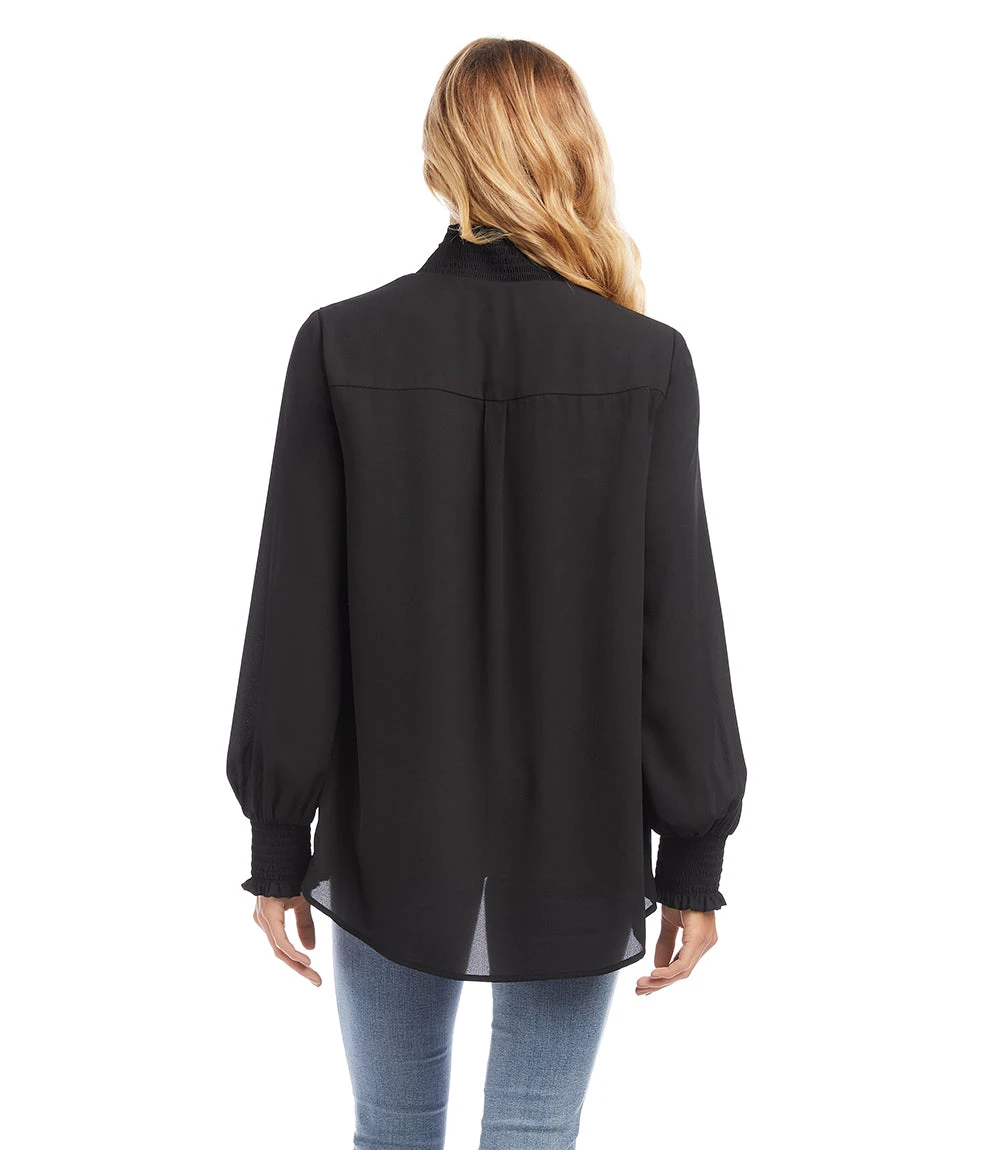 Smocked Crossover Top 2 Smocked Crossover Top - Image 2