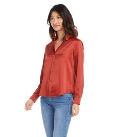 Long Sleeve Shirt -The Daily Drape Sales karenkane 2022 fall 3L68115 RUS 003