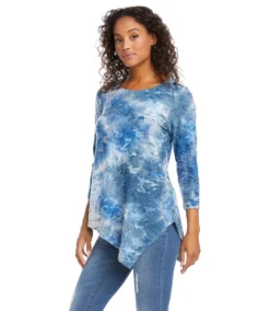 Asymmetric Hem Top -The Daily Drape Sales karenkane 2022 spring 1L30614 TD 003