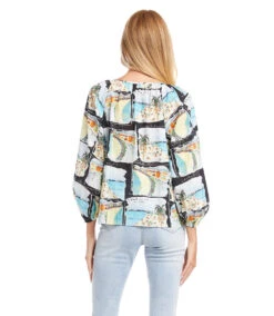 Peasant Top 12 Peasant Top -The Daily Drape Sales karenkane 2022 spring 1L45583 PRT 004 cf60323f 8aed 4ebd acc2 dc77de3b1e5c