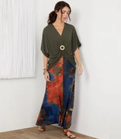 Rattan Buckle Twist Top 13 Rattan Buckle Twist Top -The Daily Drape Sales karenkane 2022 summer 2L55209 OLI 005