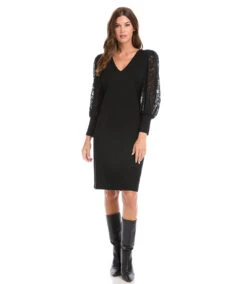 The Daily Drape Sales 28 Petite Size Lace Sleeve Dress