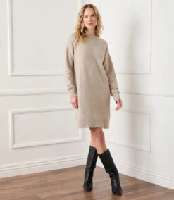 Sweater Dress -The Daily Drape Sales karenkane 2022 winter 4L89622 WHE 006