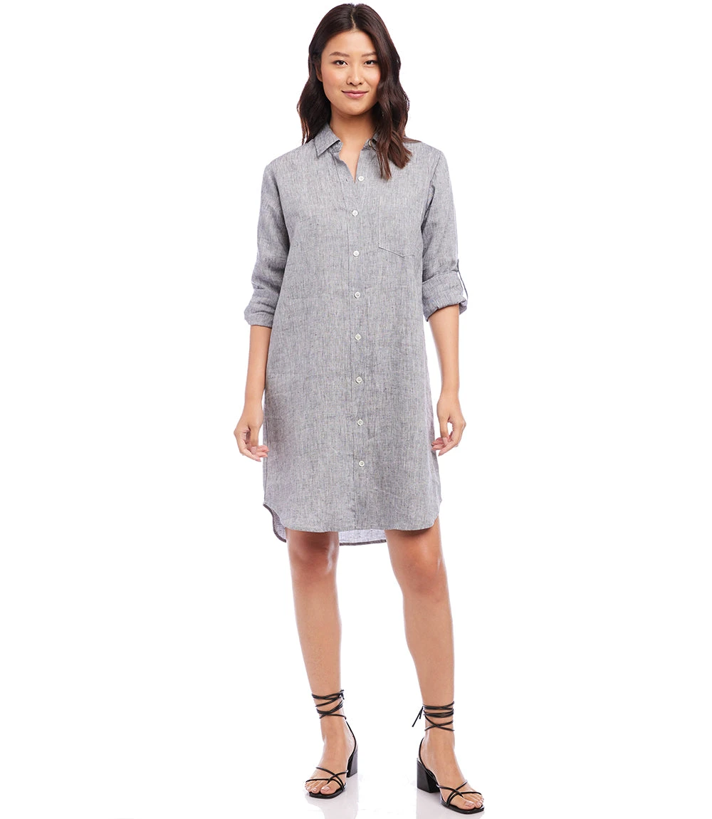 Linen Shirtdress 1 Linen Shirtdress