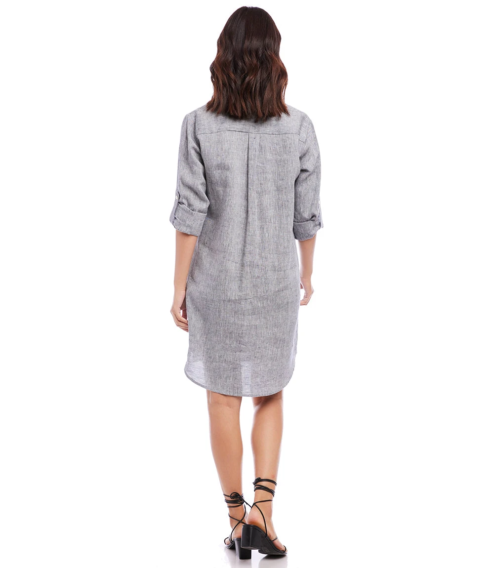 Linen Shirtdress 2 Linen Shirtdress - Image 2