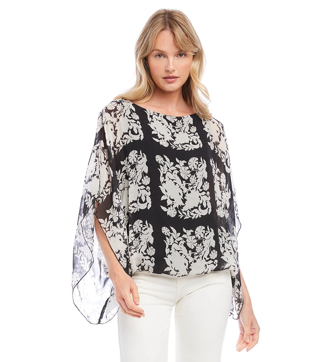 Boatneck Scarf Top 2 Boatneck Scarf Top - Image 2