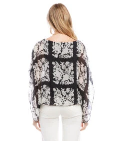 Boatneck Scarf Top 9 Boatneck Scarf Top -The Daily Drape Sales karenkane 2023 spring 1L17614 PRT 003