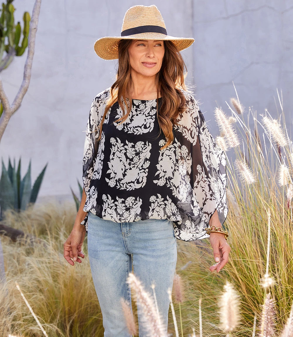 Boatneck Scarf Top 5 Boatneck Scarf Top - Image 5