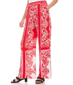 Bandana Print Pants -The Daily Drape Sales karenkane 2023 spring 1L26502 PRT 003