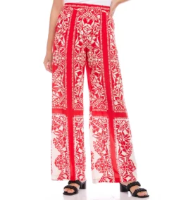 Bandana Print Pants -The Daily Drape Sales karenkane 2023 spring 1L26502 PRT 004