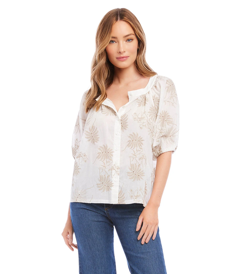 Embroidered Top 2 Embroidered Top - Image 2