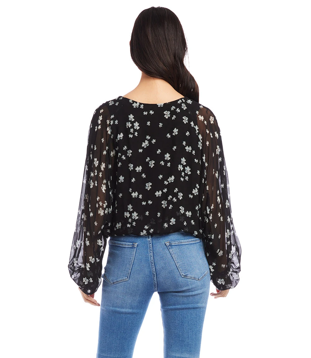 Lantern Sleeve Top 2 Lantern Sleeve Top - Image 2