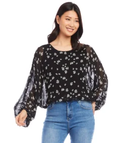 Lantern Sleeve Top 8 Lantern Sleeve Top -The Daily Drape Sales karenkane 2023 summer 2L11600 PRT 004